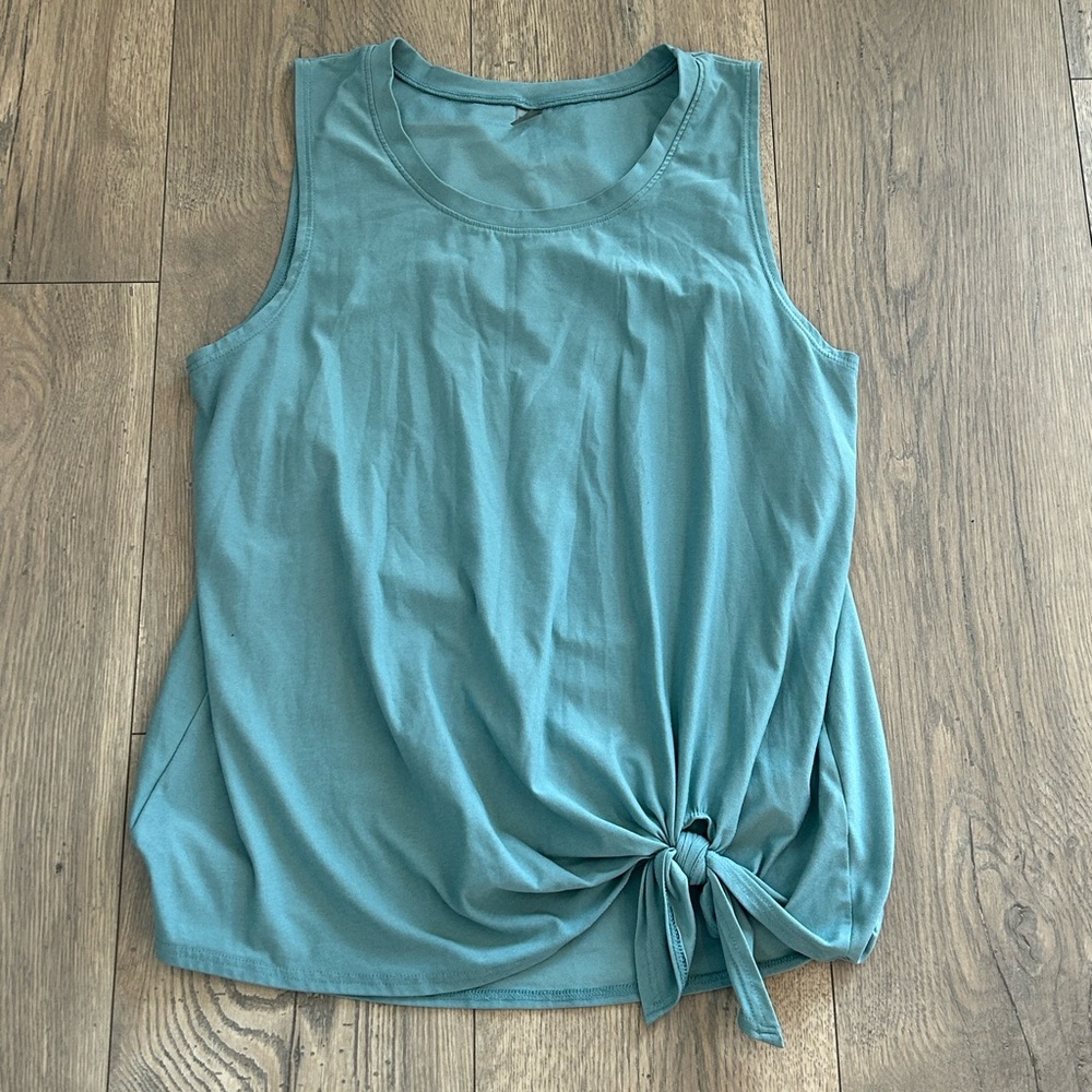 Beyond Yoga Teal Tank Top